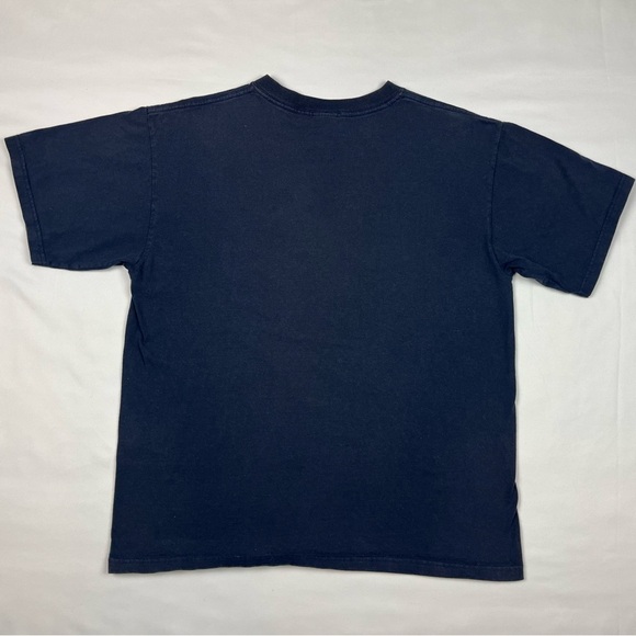 Vtg Disneyland Grumpy Dopey Mens T-Shirt Sz Medium 90s Y2K Boxy Fit Navy B5 - Picture 2 of 7